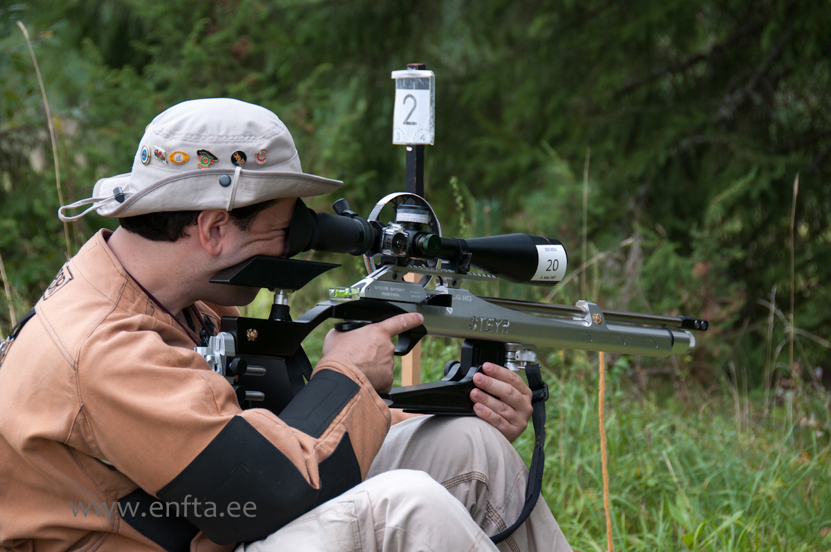 Sergio Rita PT, Steyr LG 100 Field Target, Nikko Stirling Diamond 10-50x60